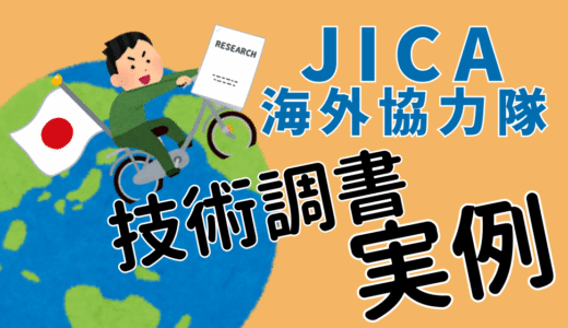 【JICA海外協力隊(青年海外協力隊)】提出書類の活動経験履歴（技術調書）〜書き方実例【青少年活動】